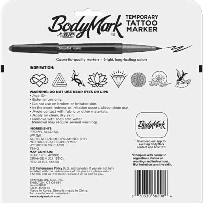 BIC BodyMark Temporary Tattoo Marker