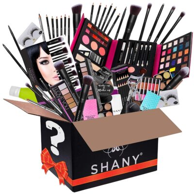 SHANY Gift Surprise - AMAZON EXCLUSIVE - All in One Makeup Bundle - Includes Pro Makeup Brush Set