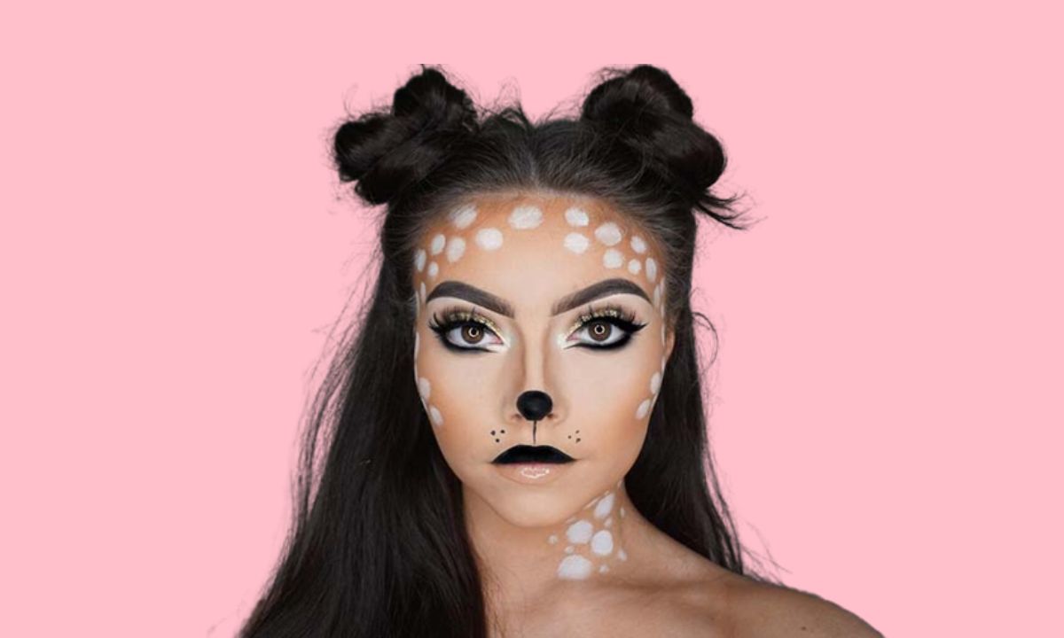 Deer Face Makeup