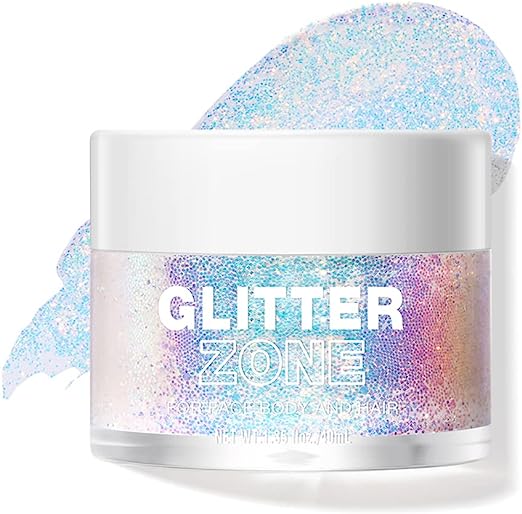 Premium Holographic Glitter – 0.35oz for Festivals, Makeup, and Crafts